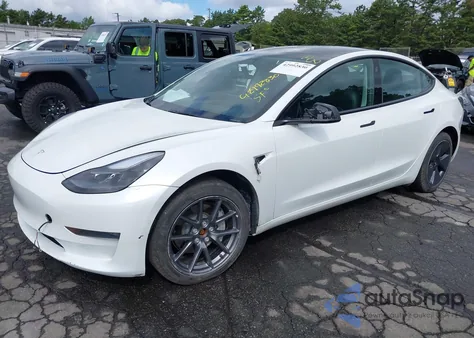2022 Tesla Model 3 Long Range Dual Motor All-Wheel Drive из США, поврежденный, VIN 5YJ3E1EB8NF247631